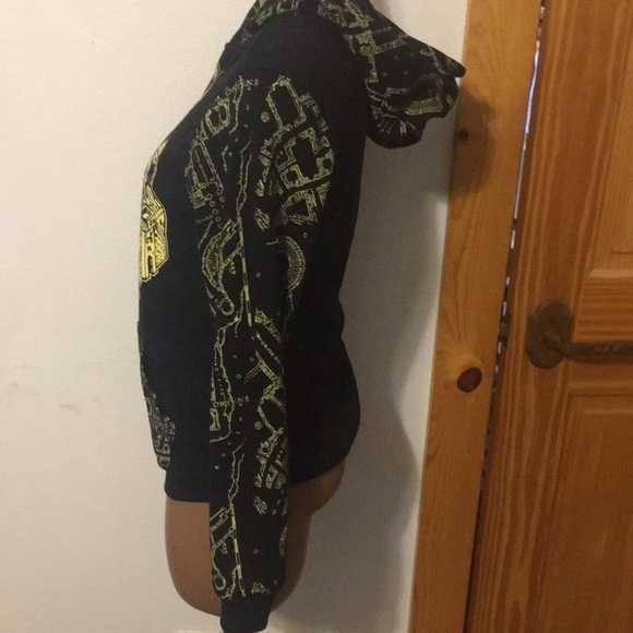 Harry Potter Hogwarts Reversible Hoodie size XS - Picture 5 of 9